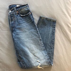 levi’s denim mom jeans